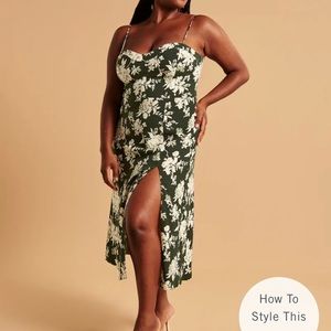 Abercrombie & Fitch - High Slit Midaxi Dress
